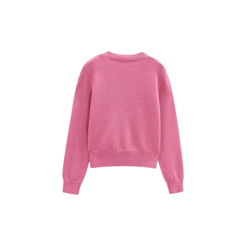 Love To Serve Knitwear Women's Rose Pink-1