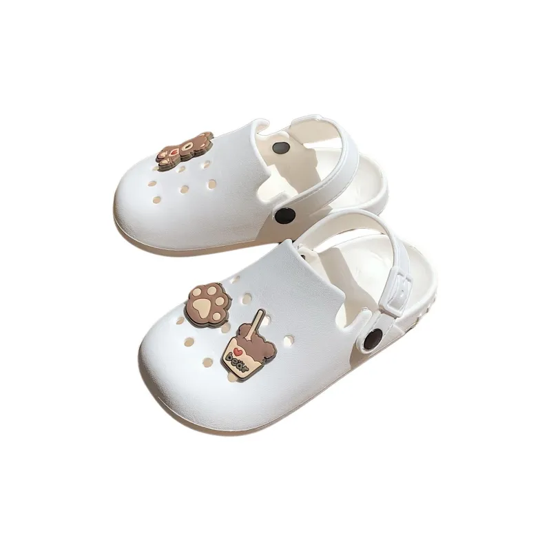 Thin Strips Slippers Unisex, Brown-6