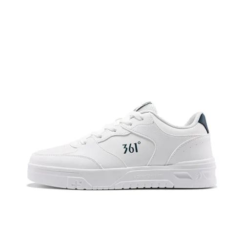 361° Coverage Anti-Slip And Wear-Resistant Low-Top Skateboard Shoes Men's White Teal Blue