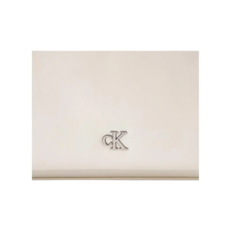 CALVIN KLEIN SS25 Synthetic Material Crossbody Bag Shoulder Bag Medium Size Women's Cow Ivory-4