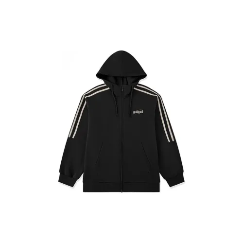 QIAODAN Sports Lifestyle Collection Quality Drying Jackets Coats Men's Black