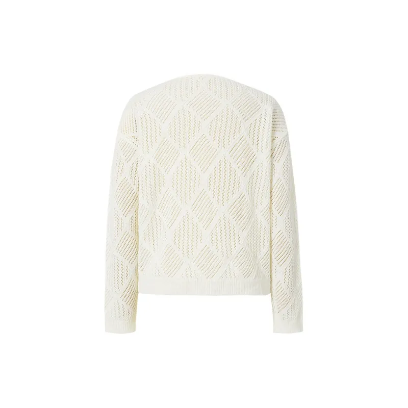Hopeshow Knitwear Women's Ecru 004-1