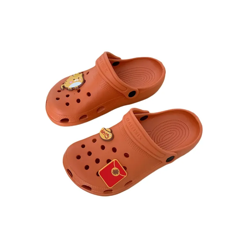 Thin Strips Slippers Unisex, White-12
