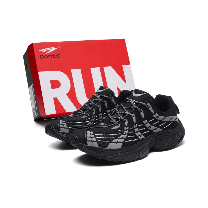 BTE Cushioning Height Increasing Wear-Resistant Breathable Slip-Resistant Low-Top Chunky Sneakers Unisex-0