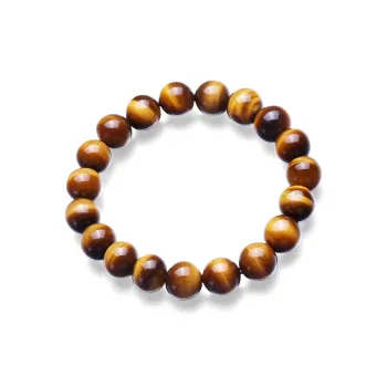 Yeon yun Jewelry Tiger's Eye Stone Bracelets Unisex
