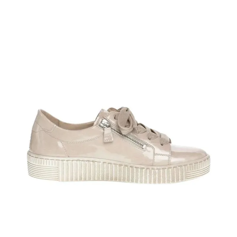 Gabor Fashion Low Top Skateboard Shoes Women's Light Umber-1