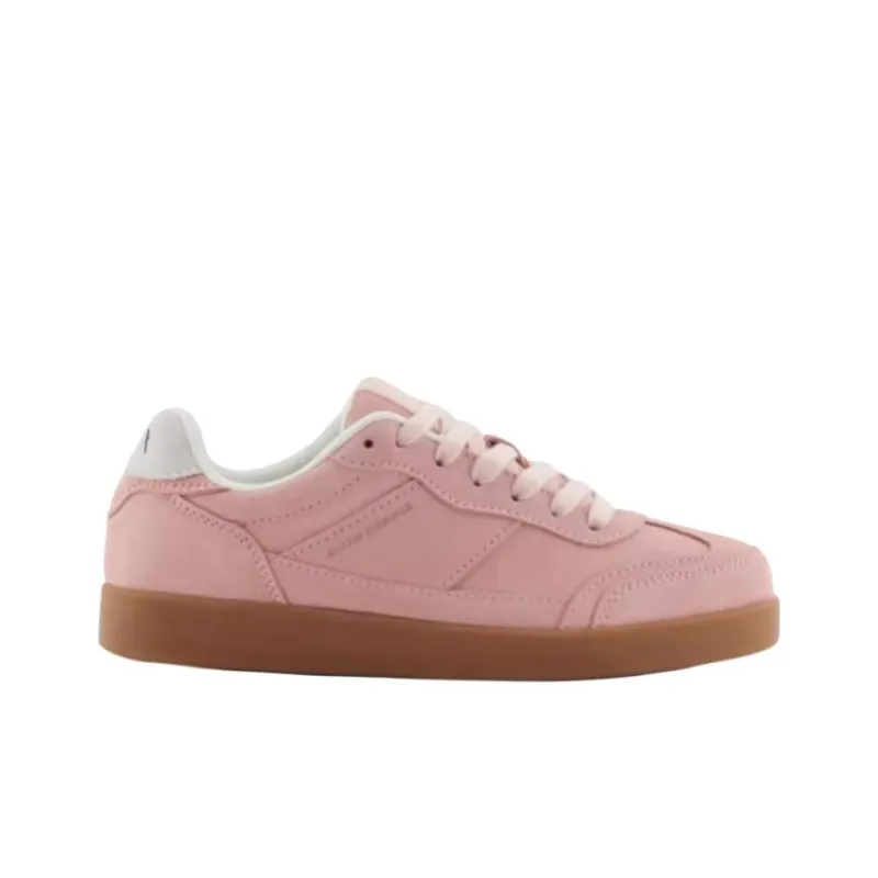 ARMANI EXCHANGEAE Low Top Skateboard Shoes Women's Pink-1
