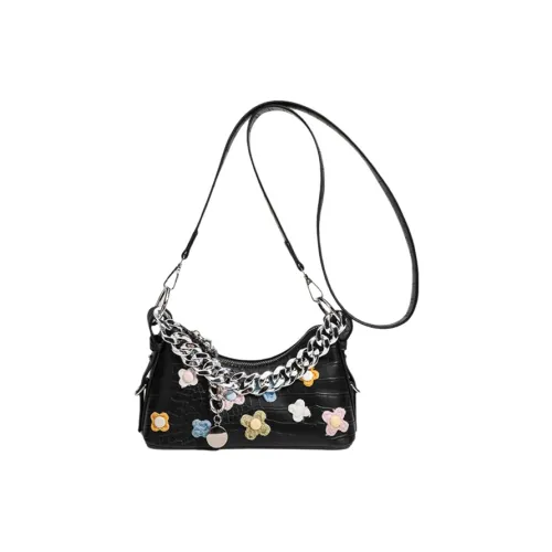 Juju Jimmy PU Handbag Regular Women's Black