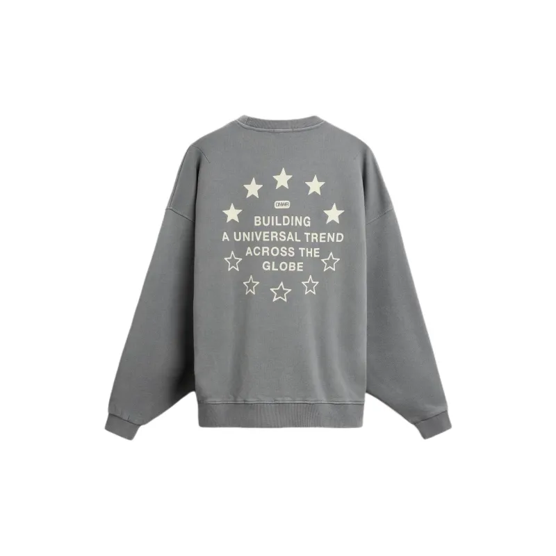 ZARA Sweatshirts Men Gray-1