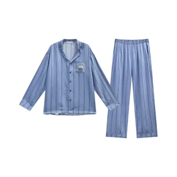 GUKOO Pajama Set Men's Dusty Blue