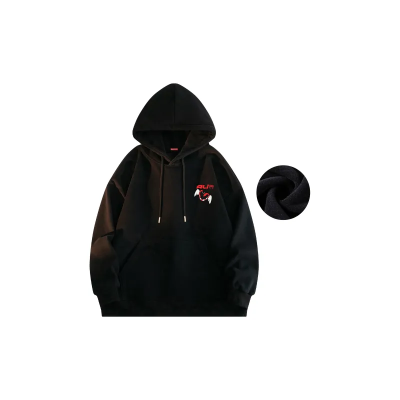ALI THE FOX Sweatshirt Unisex Black-29