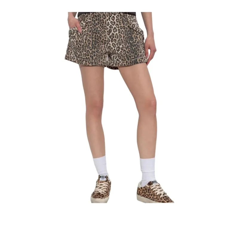 R13 Distinctive Patterned Casual Shorts-1
