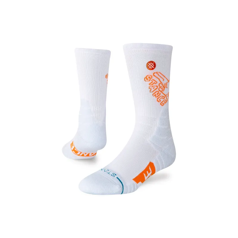 Stance Basketball Socks Unisex 1 Pack Light Blue-2