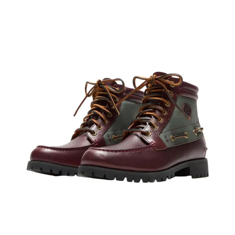 Timberland Ankle Boots Men's Dark Red-2