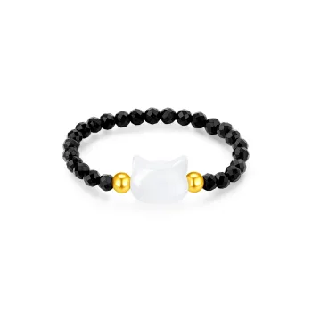 Lao Feng Xiang S925 Silver Rings Women's