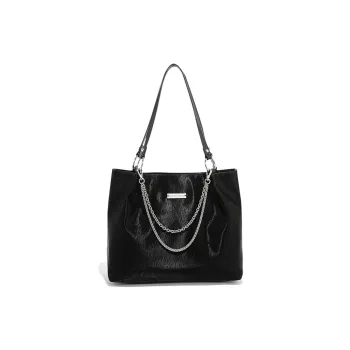 CLEVER& KETCH PU Tote Bag Shoulder Bag Regular Women's Black/Pink