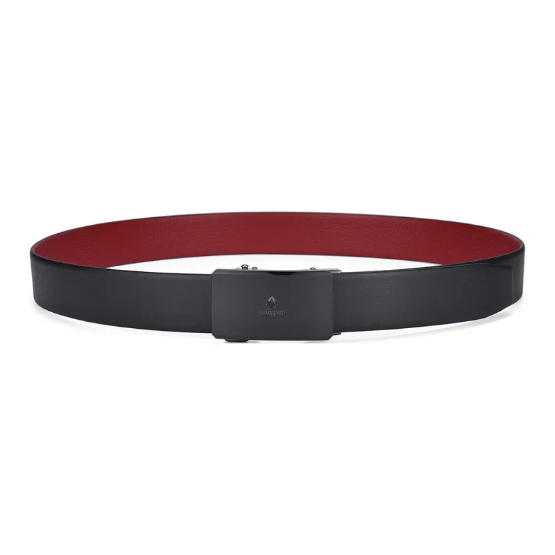 NAVIGARE Top Grain Cow Leather Leather Belts Men's 3.5cm-9