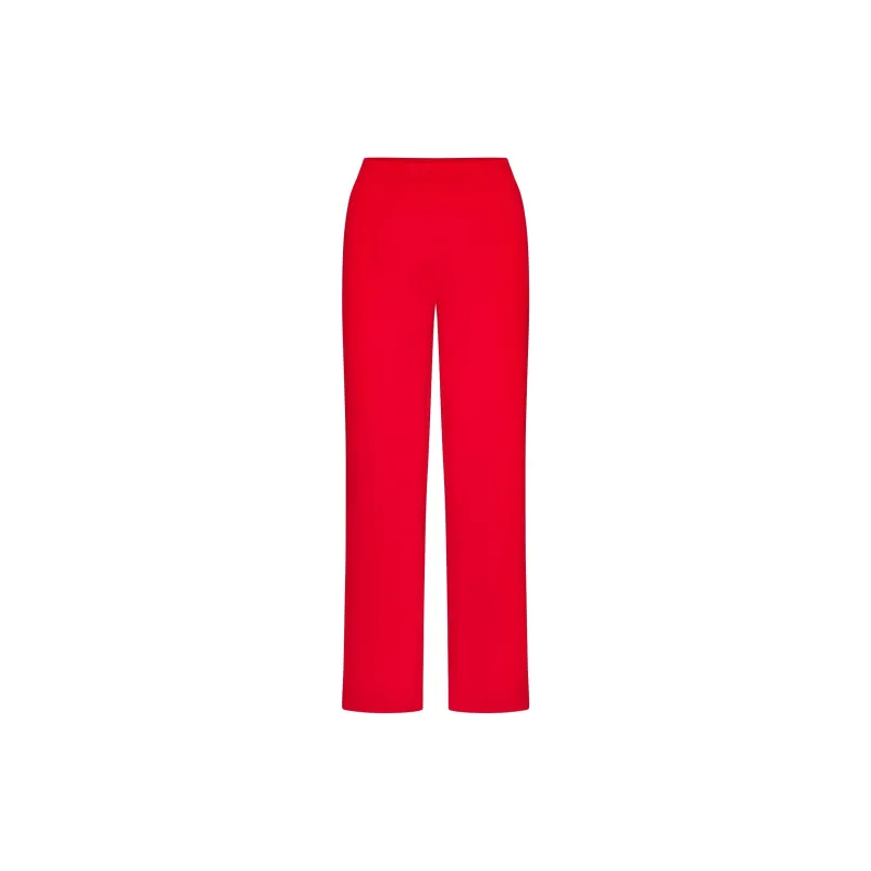SKIMS Valentine's Day Collection SS25 SLEEP STRAIGHT LEG PANT Pajama Pants Women's RUBY-0