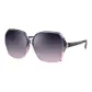 76014-V1 Transparent Dark Purple Pink Gradient+Dark Purple Pink Gradient Lens[Non-Polarized]