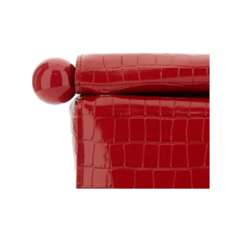 Jacquemus La Pochette Rond Logo Detailed Clutch Bag-3