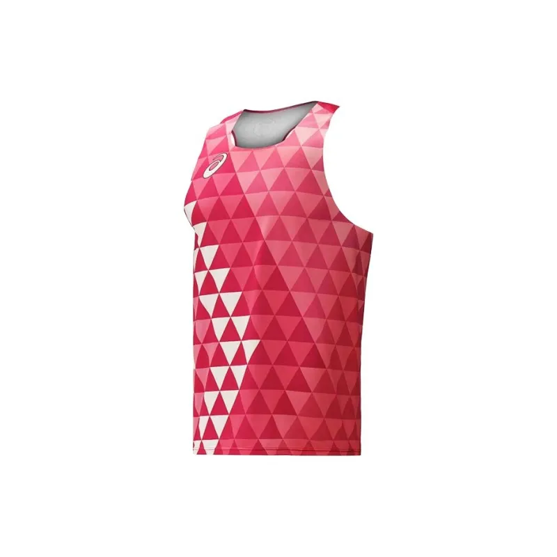 Asics Tank Tops Men Red-1