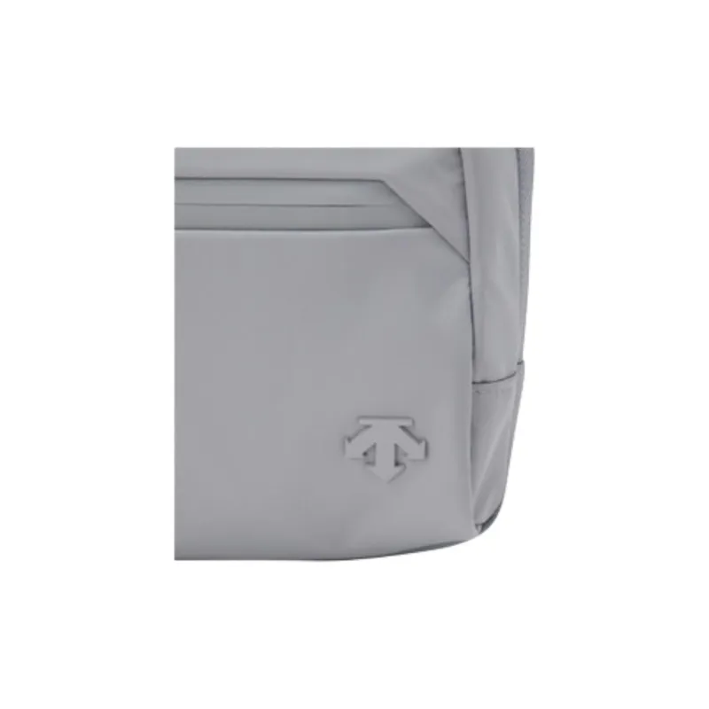 DESCENTE Nylon Crossbody Bag Small Size Unisex Light Gray-9