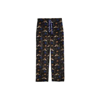 Columbia Minky Pajama Pants Men's Black