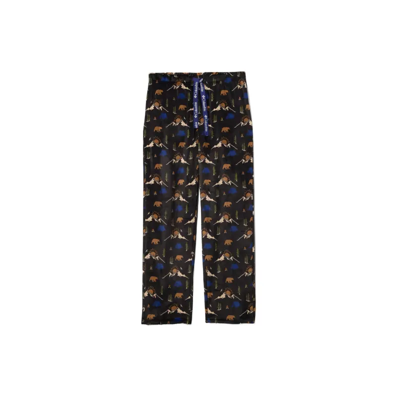 Columbia Minky Pajama Pants Men's Black-0