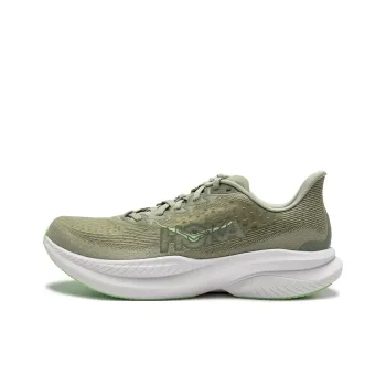HOKA ONE ONE MACH 6 Abrasion Resistant Low Top Running Shoes Men's Cyan