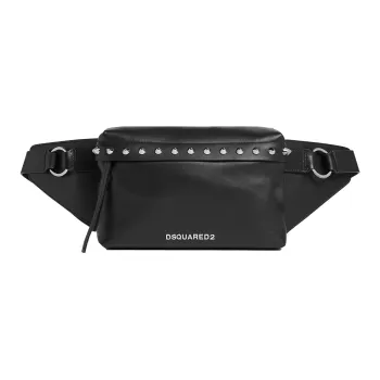 DSQUARED 2 Spike studded Belt Bag