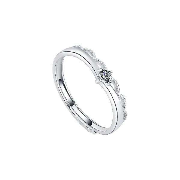 YUOFFICIAL 925 Sterling Silver Rings Unisex-3