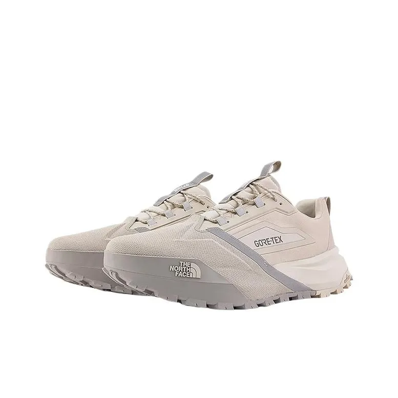 THE NORTH FACE Water-Resistant Low-Top Trekking Shoes Unisex Moon Shadow Gray-1