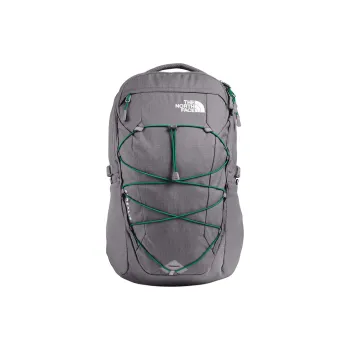 THE NORTH FACE BOREALIS Nylon Backpack Unisex Zinc Gray & Evergreen