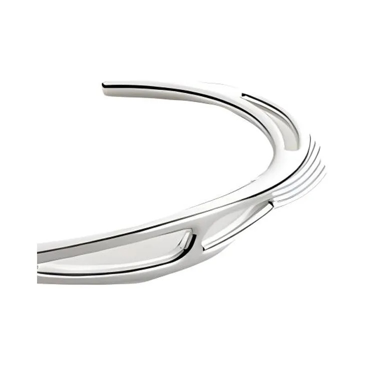 HERMES 925 Sterling Silver Bracelets Women's Silver-2