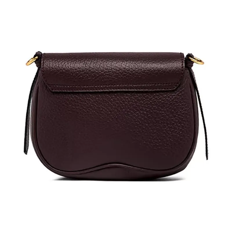 GIANNI CHIARINI Leather Crossbody Bag Shoulder Bag Women's Purple-2