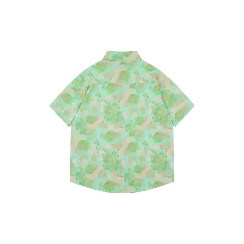 YUZHAOLIN Shirts Unisex Green-1