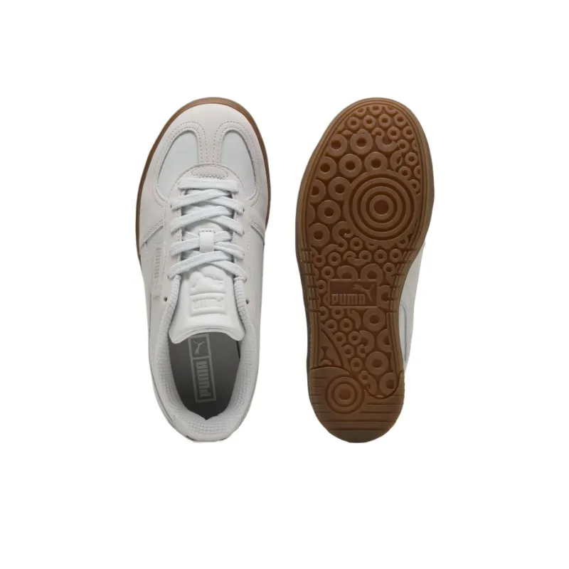 PUMA Palermo Slip Resistant Low Top Running Shoes Women's White-3