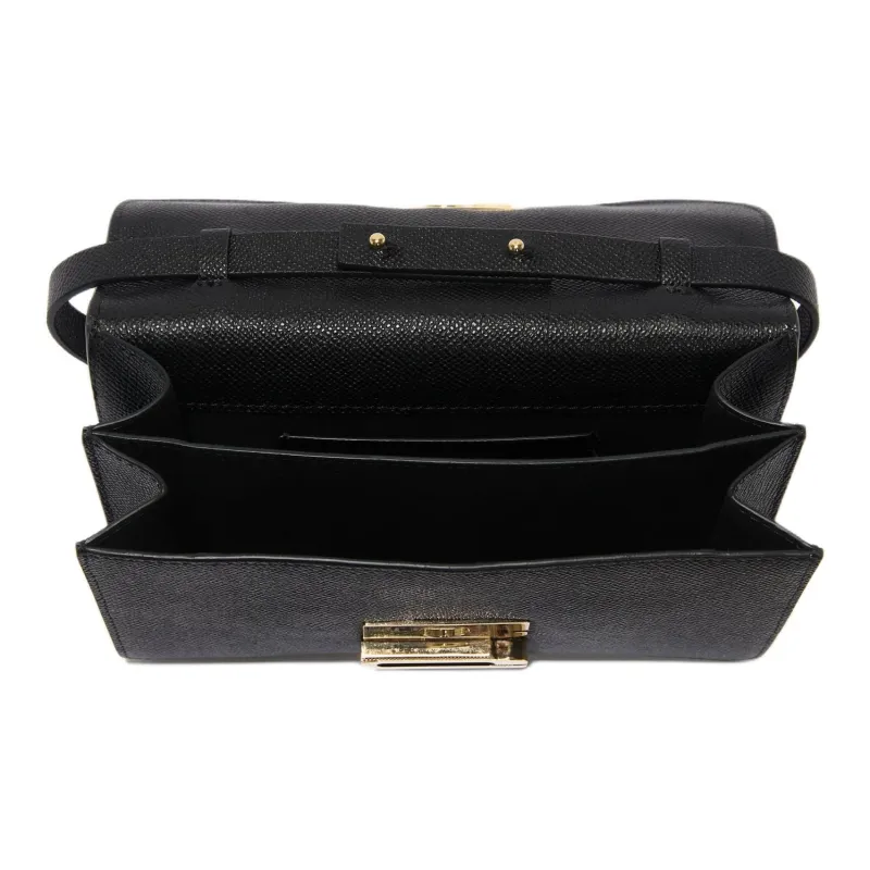 Victoria Beckham Calfskin Shoulder Bag Women's Black-6