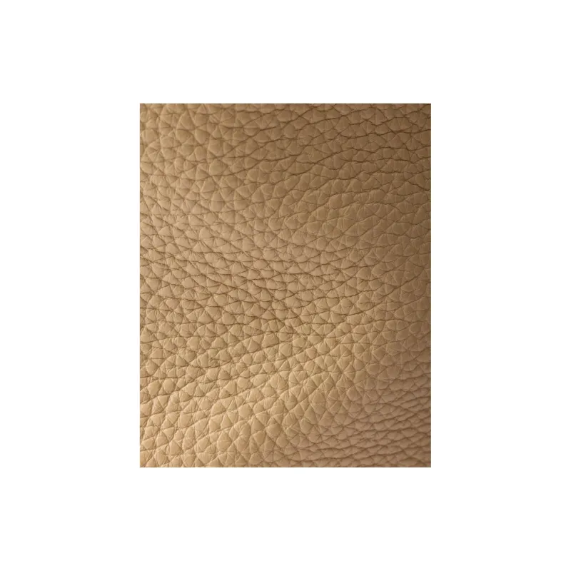 PRADA Calfskin Tote Bag Shopping Bag Handbag Large Size Women's Sandy Beige-4