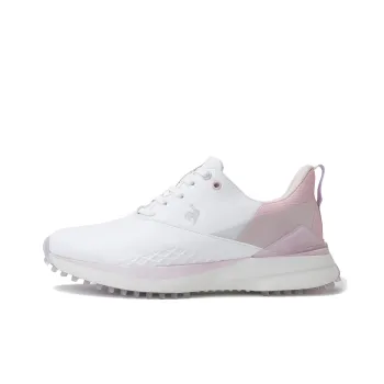 Le Coq Sportif Cushioning Wear Resistant Low Top Golf Shoes Women's White Pink