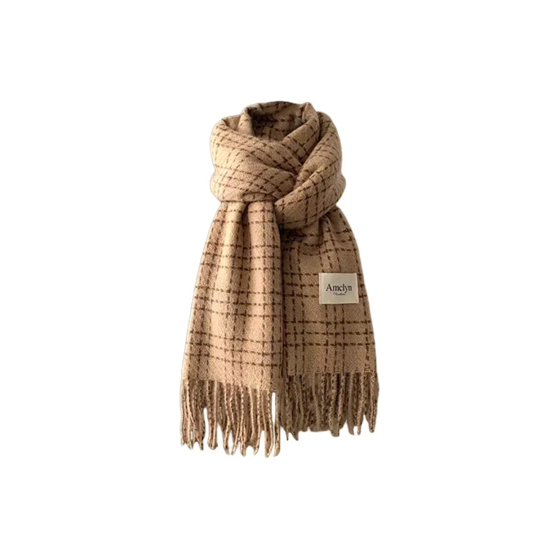 Cranta Komeia Faux Cashmere Knit Scarves Women's-0