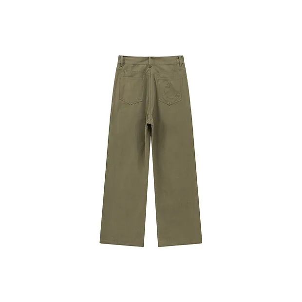 CHUU Casual Pants Women's Army Green-1