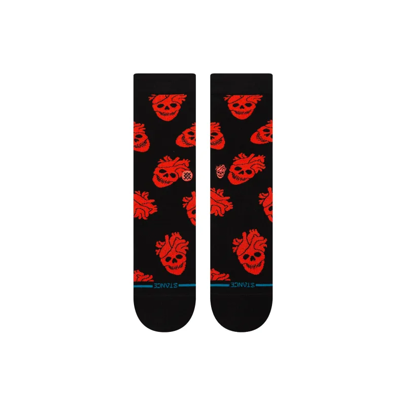Stance Mid-Calf Socks Unisex 1 Pack Black-1