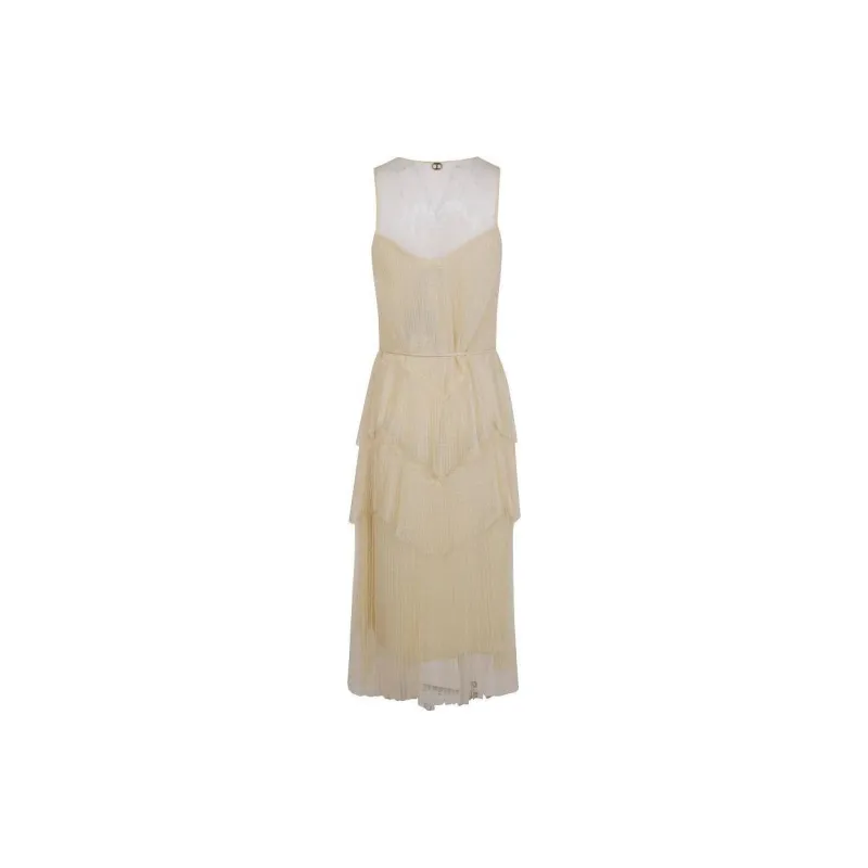 Twinset Colourblock Midi Dress-1