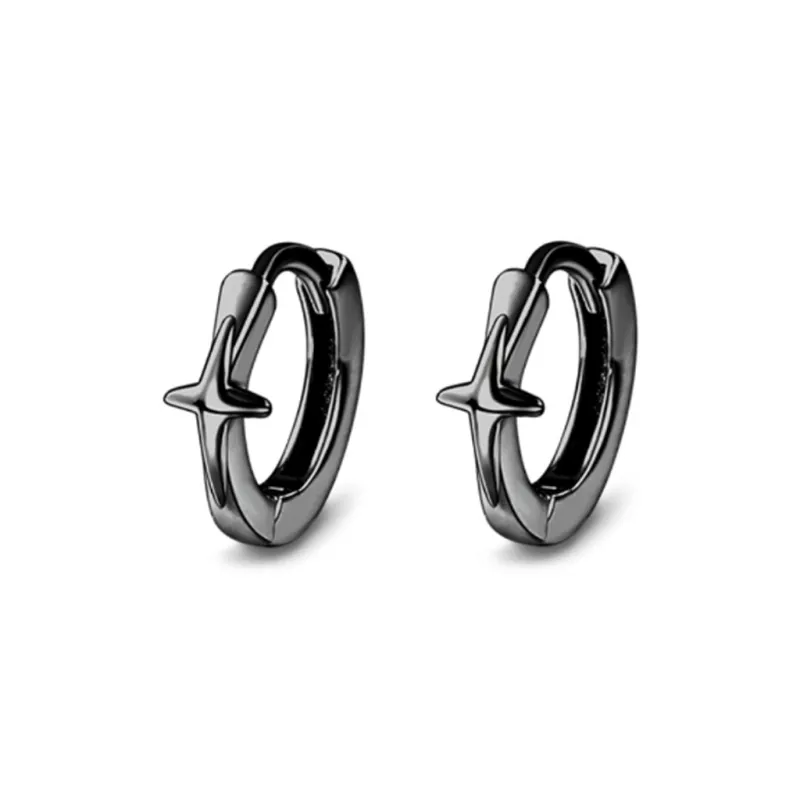 JIAFULAI Alloy Stud Earrings Unisex-2