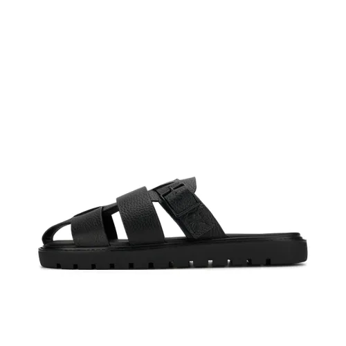CKJ CALVIN KLEIN JEANS Slide Slippers Men's Black