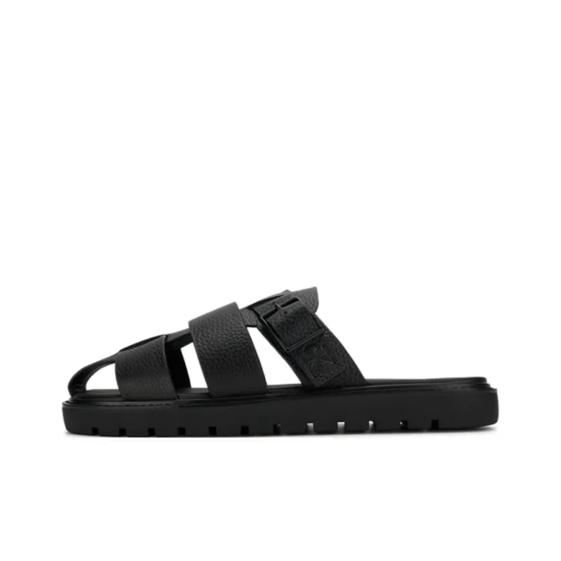 CKJ CALVIN KLEIN JEANS Slide Slippers Men's Black-0