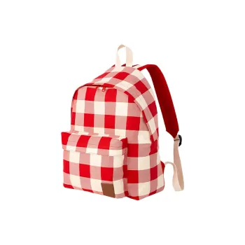 UNIQLO Cotton Backpack Unisex Coral Red