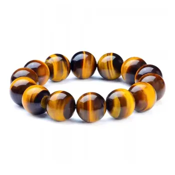 Yeon yun Jewelry Tiger's Eye Stone Bracelets Unisex