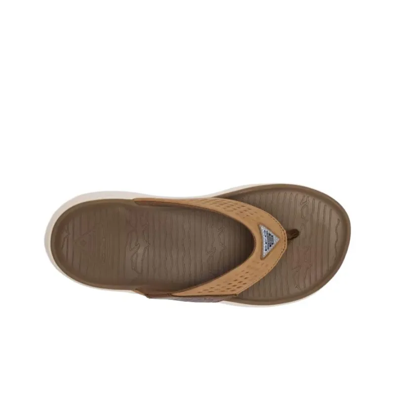 Columbia Quick Dry Flip Flops Men's Black Truffle-3